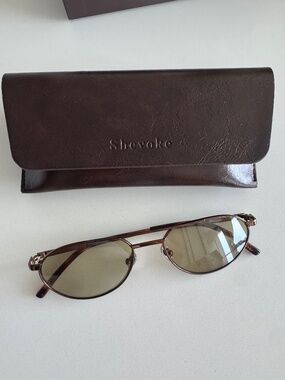 Shevoke Owen Sunglasses in Brown/Green